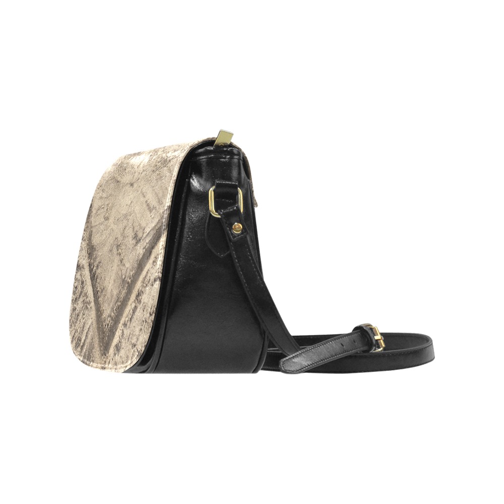 Love in the Sand Collection Classic Saddle Bag/Large (Model 1648)