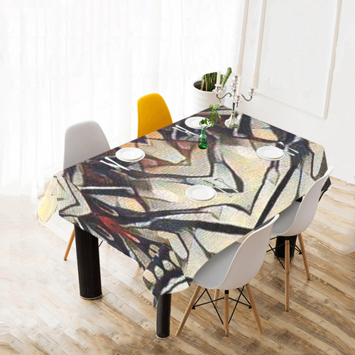 topdom13fgtrert Cotton Linen Tablecloth 52"x 70"