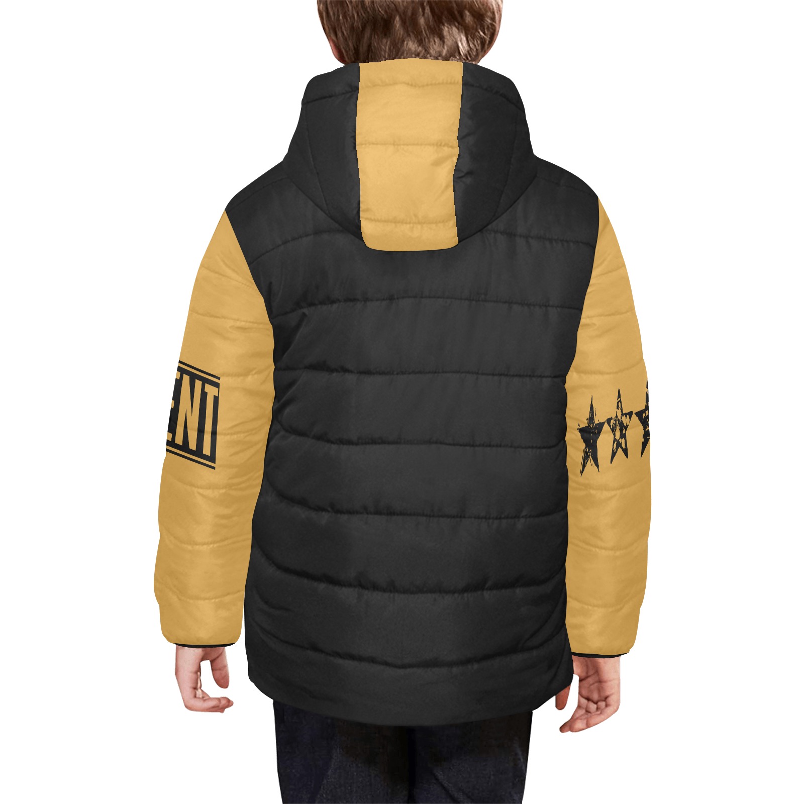 STAR AGENT Kids' Padded Hooded Jacket (Model H45)