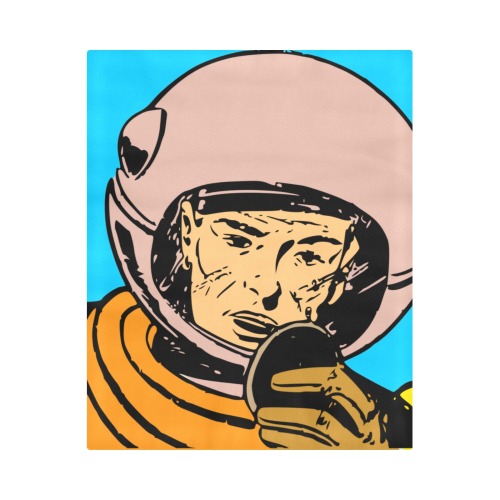 astronaut Duvet Cover 86"x70" ( All-over-print)