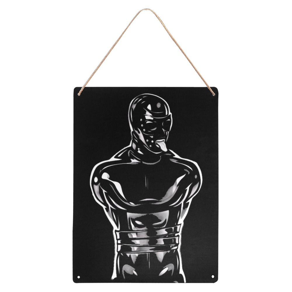 Rubber Guy by Fetishworld Metal Tin Sign 12"x16"
