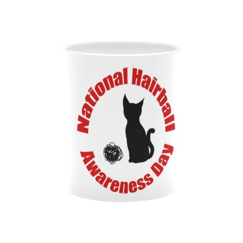 National Hairball Awareness Day White Mug(11OZ)