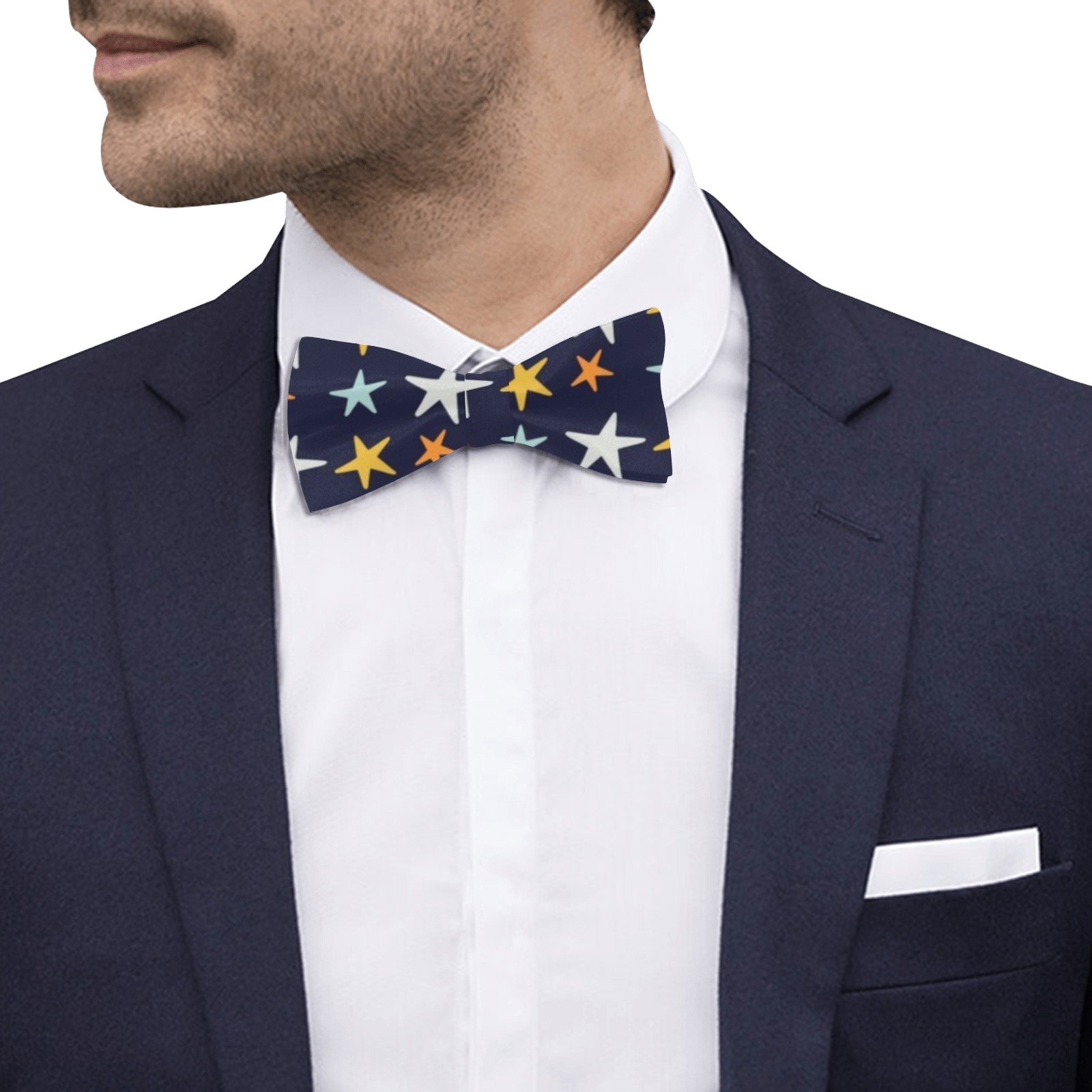 Halloween Stars Custom Bow Tie