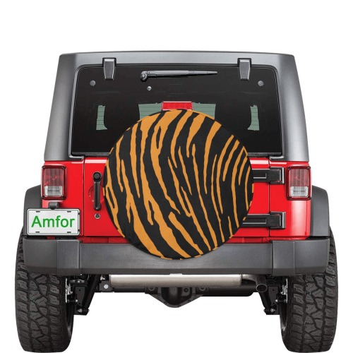 Tiger Stripes 32 Inch Spare Tire Cover
