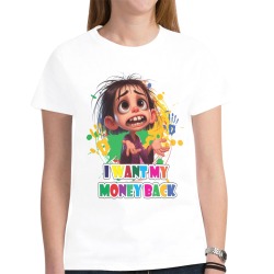 Fun Cartoon New All Over Print T-shirt for Women (Model T45)
