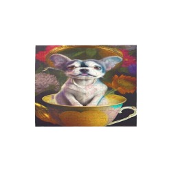 Teacups Puppies 6 120-Piece Wooden Photo Puzzles