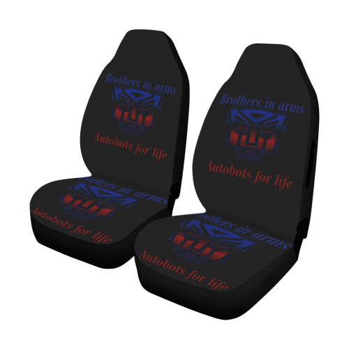 Brothers in arms Car Seat Cover Airbag Compatible (Set of 2)