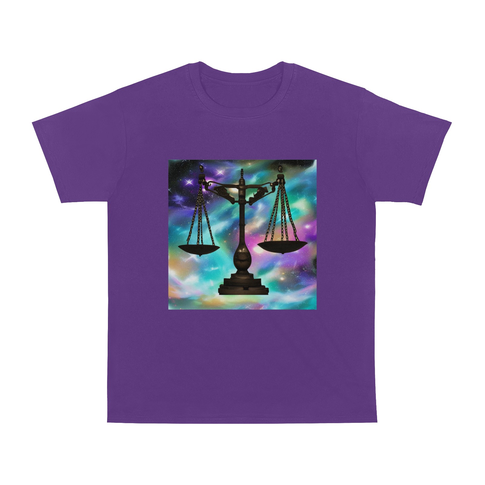 Libra Men's T-Shirt in USA Size (Two Sides Printing)