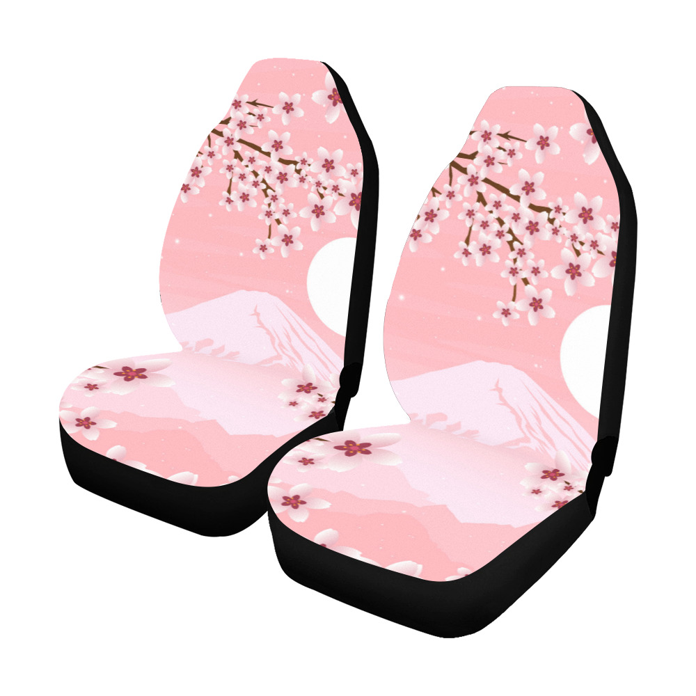 Winter Blossom Car Seat Covers (Set of 2)
