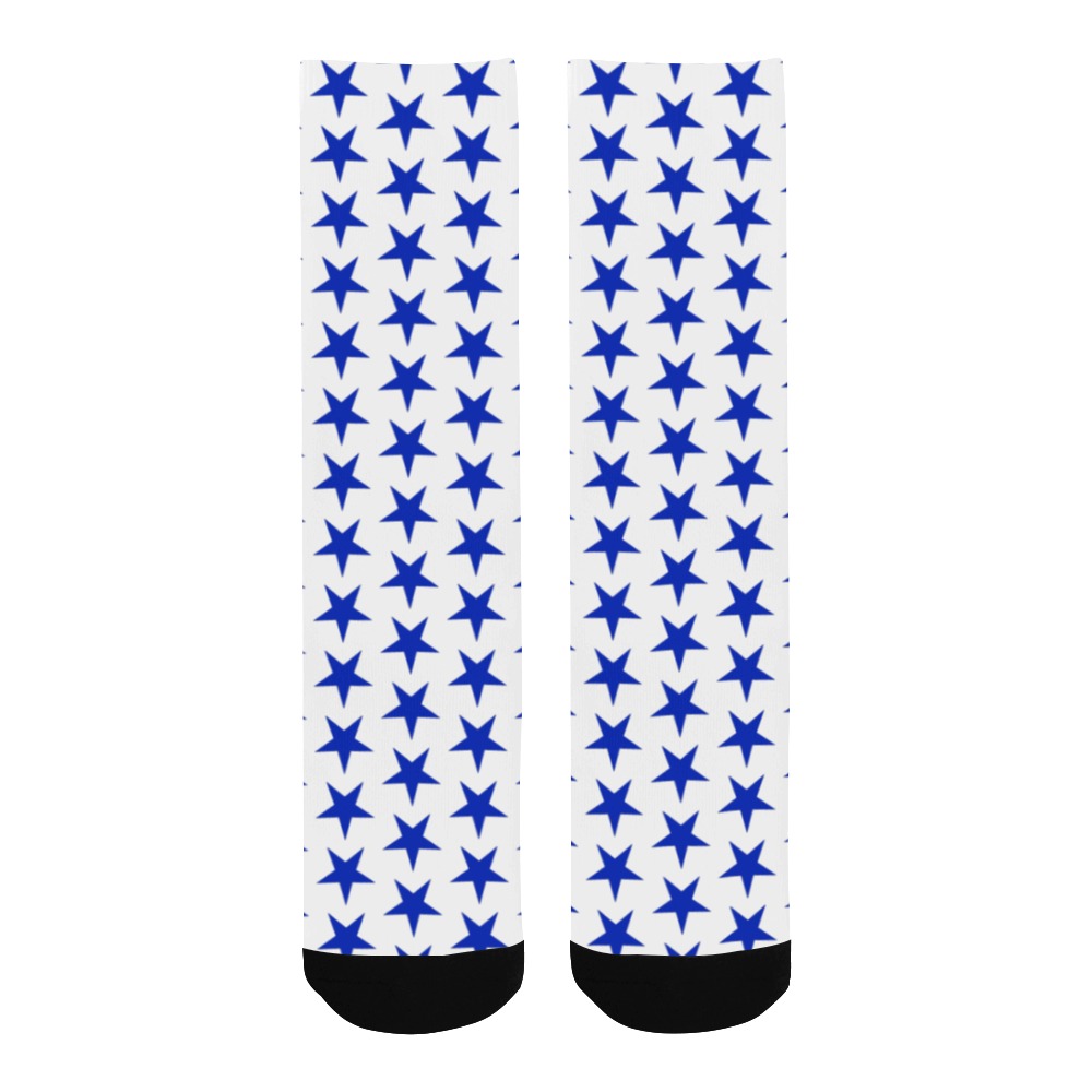 Star Blue Men's Custom Socks