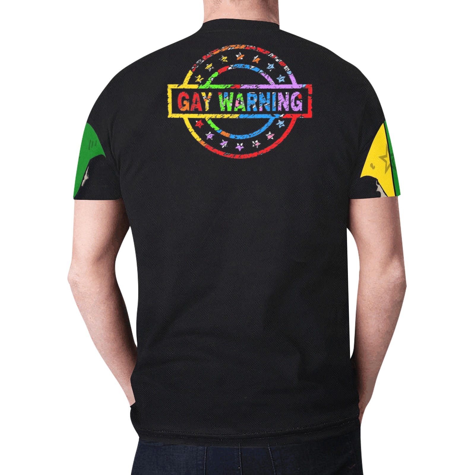 Cop Love by Fetishgayworld New All Over Print T-shirt for Men (Model T45)