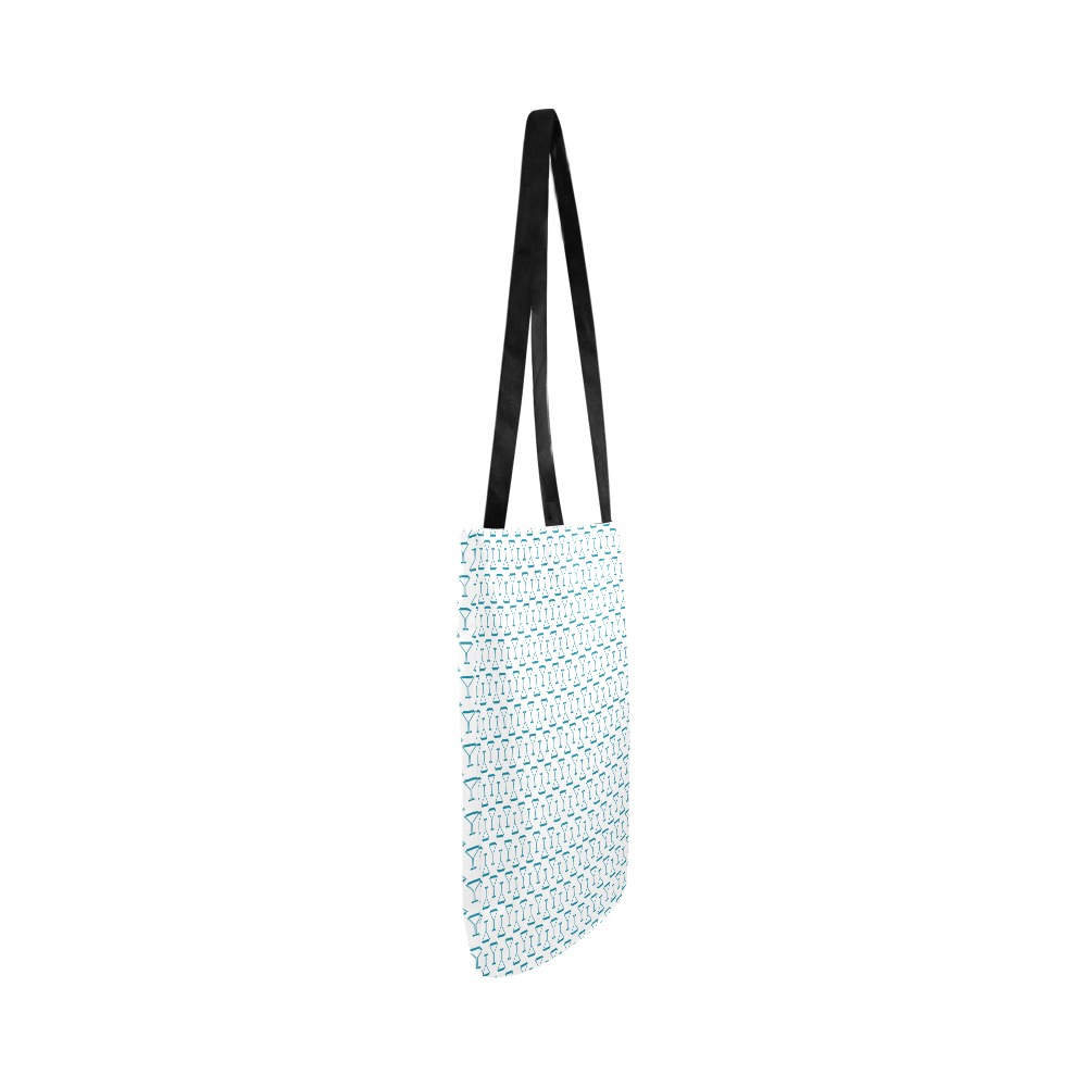 cocktail time Reusable Shopping Bag Model 1660 (Two sides)