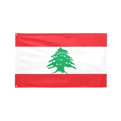 Lebanon Flag Current Garden Flag 59"x35"