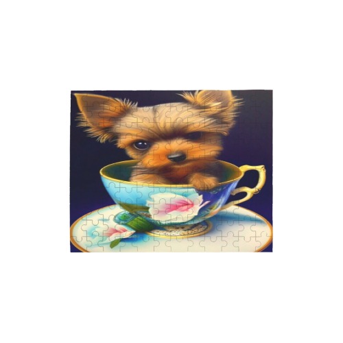 Teacups Puppies 1 120-Piece Wooden Photo Puzzles