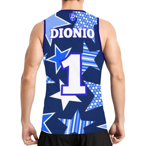 DIONIO Clothing - Men's Basketball All-Star Jersey (West Classic) All Over Print Basketball Jersey