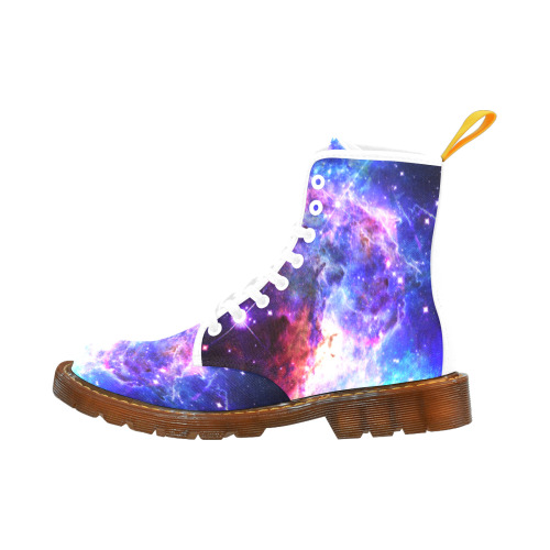 Mystical fantasy deep galaxy space - Interstellar cosmic dust Martin Boots For Men Model 1203H