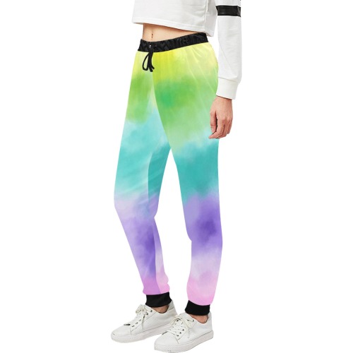 pantalon de deporte efecto manchado Unisex All Over Print Sweatpants (Model L11)