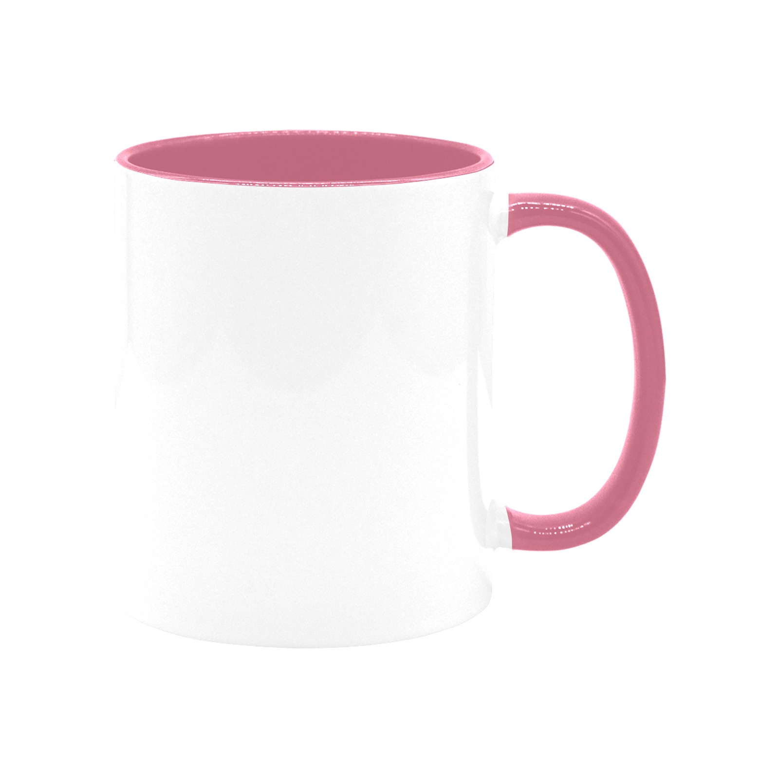 Cancer Bully (Peach Ribbon) Custom Inner Color Mug (11oz)