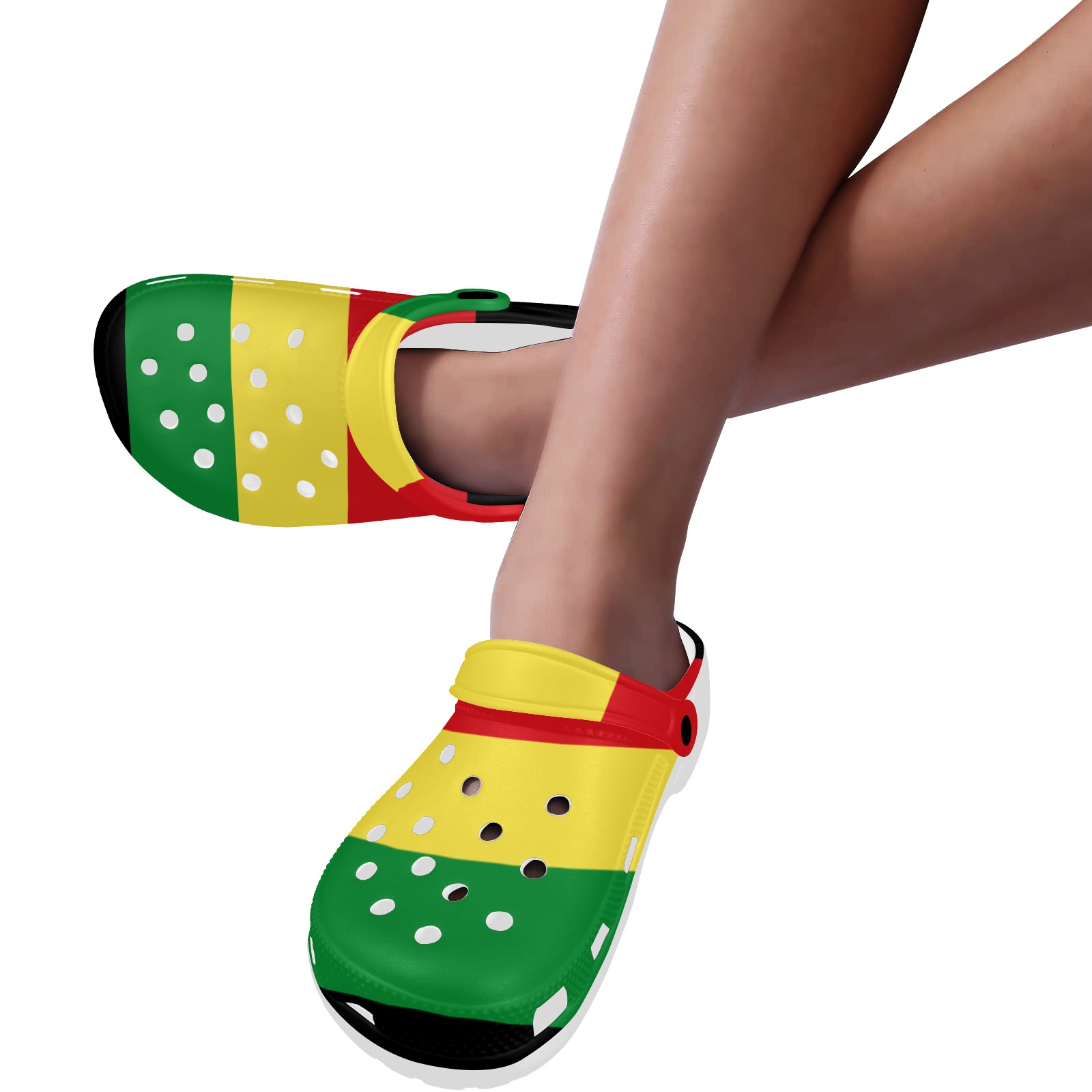 africa crocks Custom Print Foam Clogs for Adults