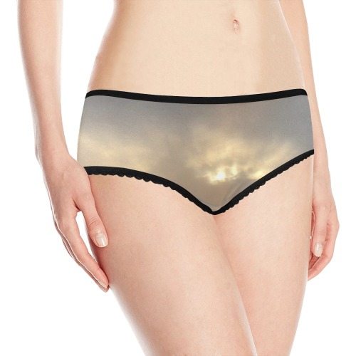 Cloud Collection Women's All Over Print Classic Briefs (Model L13)