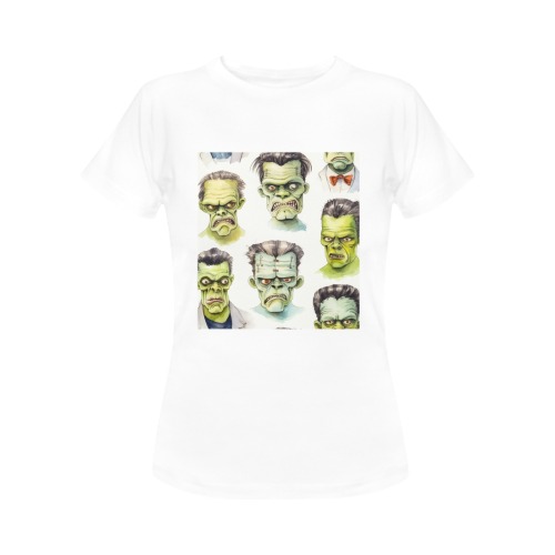 Frankenstein Women's T-Shirt in USA Size (Front Printing Only)