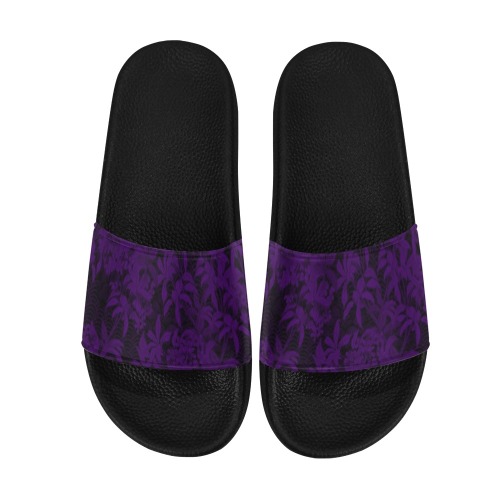 Kinmo Purple Women's Slide Sandals (Model 057)