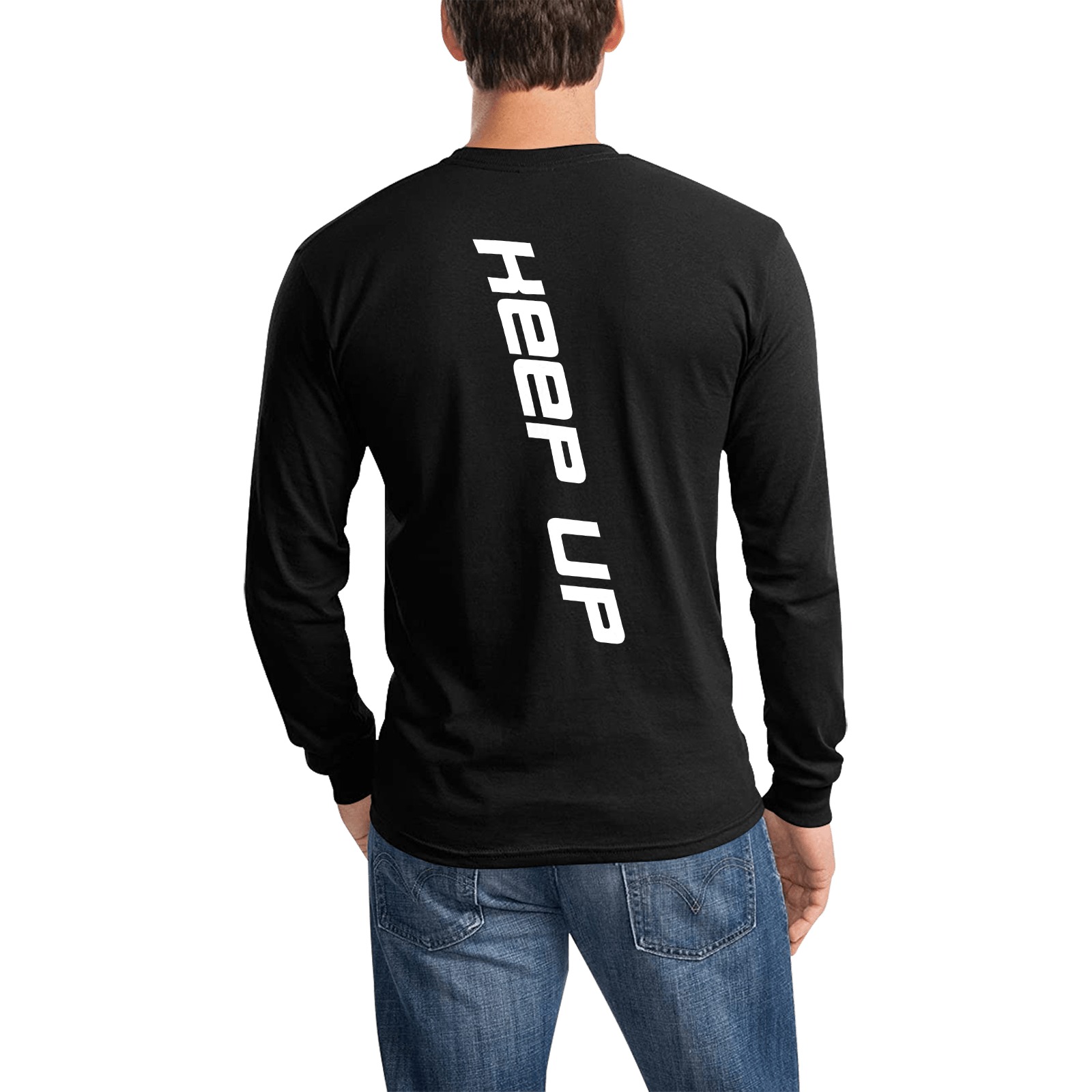 Keep up by Fetishworld Men's All Over Print Long Sleeve T-shirt (Model T51)