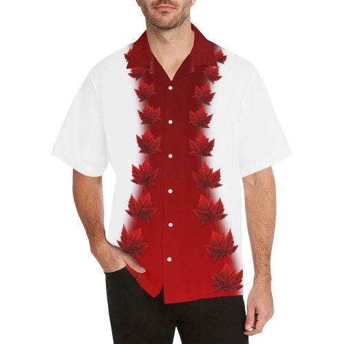 Canada Maple Leaf Shirts Canada Hawaiian Shirt (Model T58)
