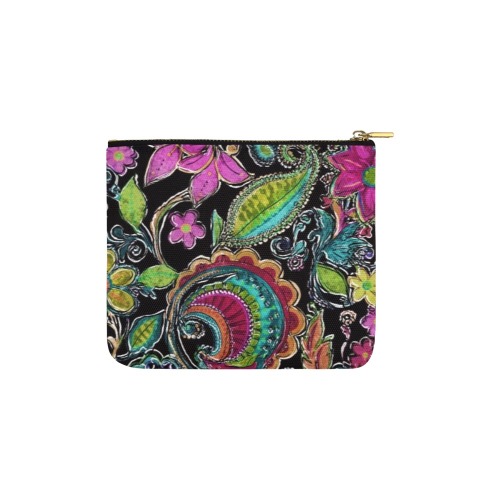 Paisley #2 Carry-All Pouch 6''x5''