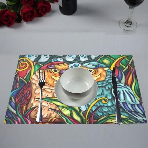 lovebirds Placemat 12’’ x 18’’ (Set of 2)