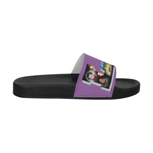 Purple LK ETP Women's Slide Sandals (Model 057)