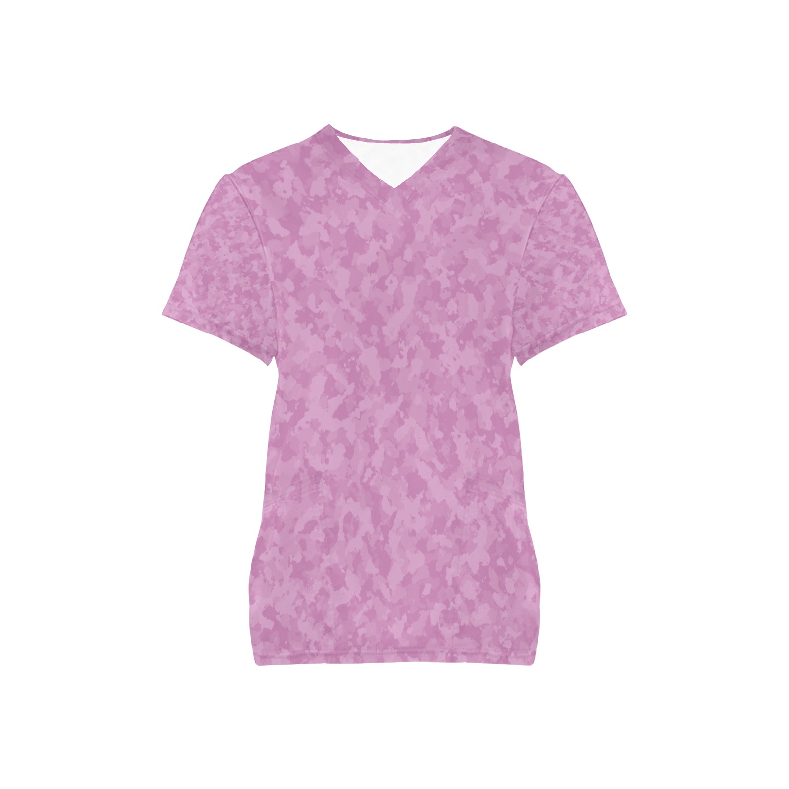 WILD ASTER-24 All Over Print Scrub Top