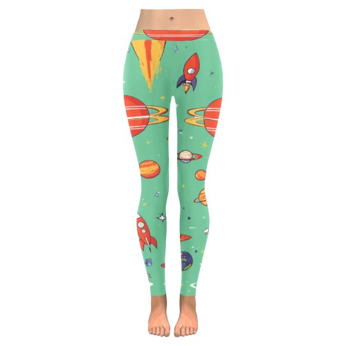 they are light green with various space