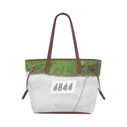 Street Number 4844 Clover Canvas Tote Bag (Model 1661)