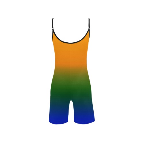 slice of YGB Women's Short Yoga Bodysuit