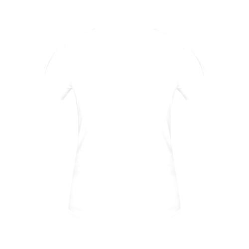 Awareness Ribbon (Burgundy & Cream) Women's T-Shirt in USA Size (Two Sides Printing)