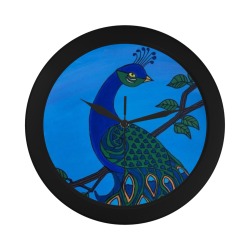 Peacock 2021 Circular Plastic Wall clock