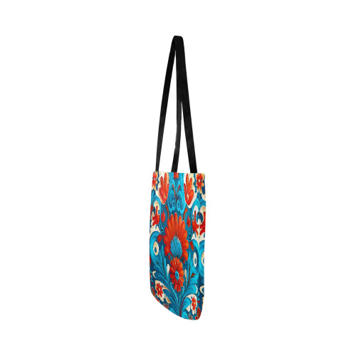 folklore motifs bag Reusable Shopping Bag Model 1660 (Two sides)