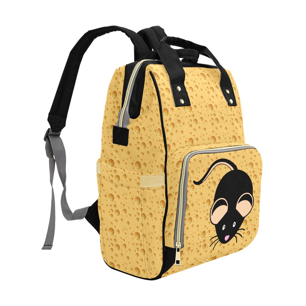 Cheesy Multifunctional Diaper Backpack Multi-Function Diaper Backpack/Diaper Bag (Model 1688)