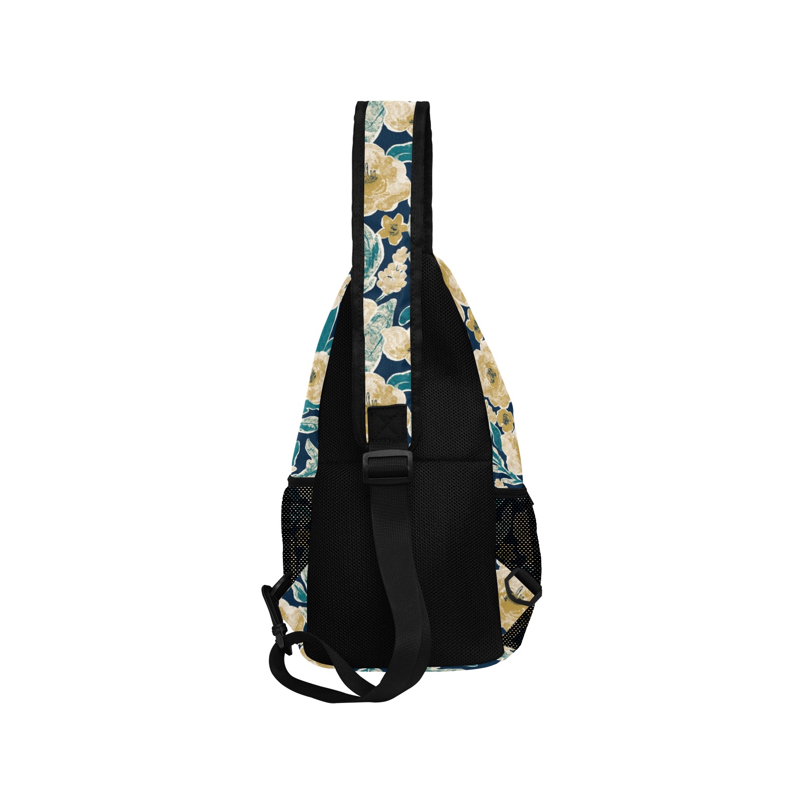 Painted Flowers Men's Casual Chest Bag (Model 1729)