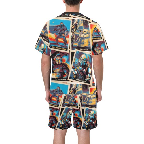 bb  rter54 Men's Short Pajama Set