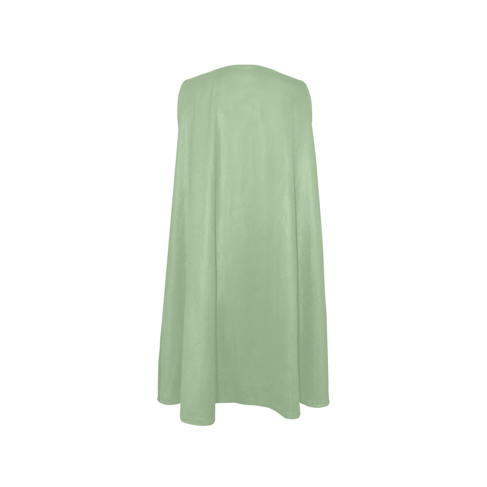 Fair Green Sleeveless A-Line Pocket Dress (Model D57)