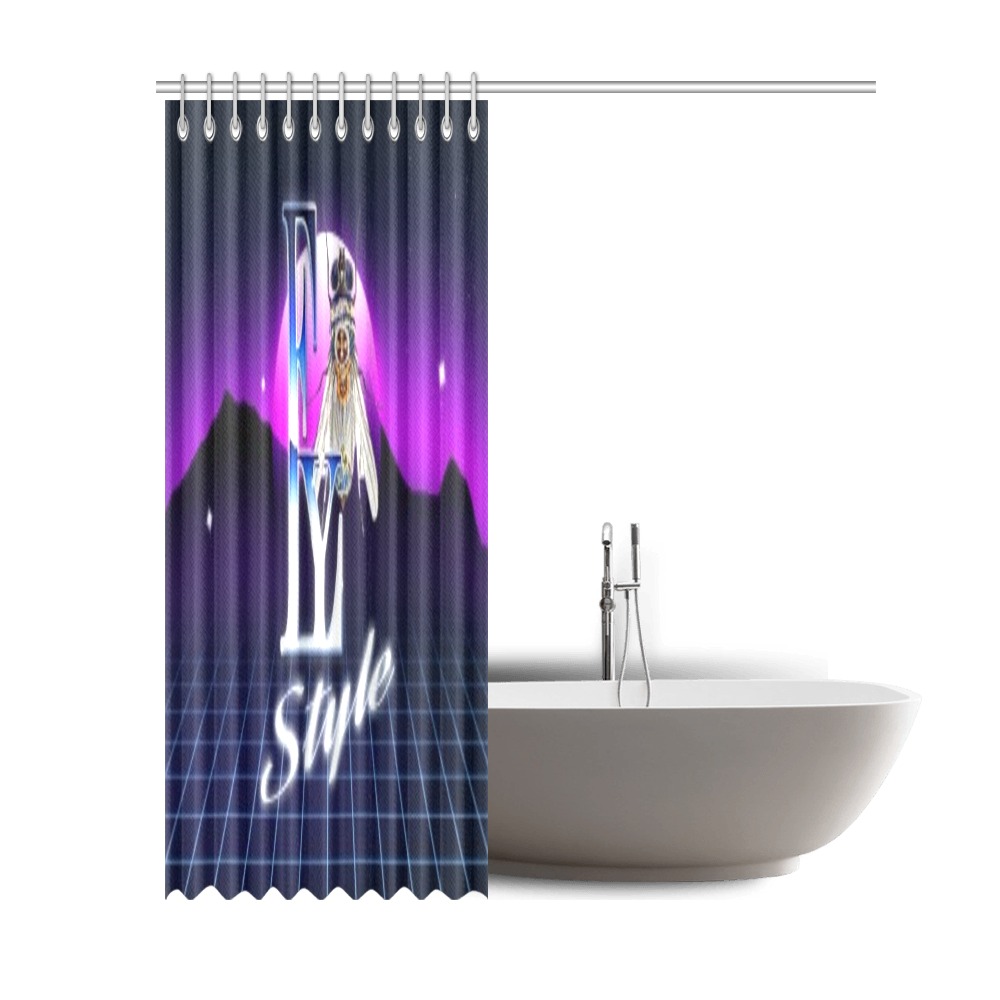 Collectable Fly Style Shower Curtain Shower Curtain 69"x84"
