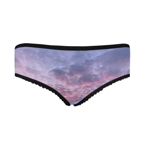 Morning Purple Sunrise Collection Women's All Over Print Classic Briefs (Model L13)