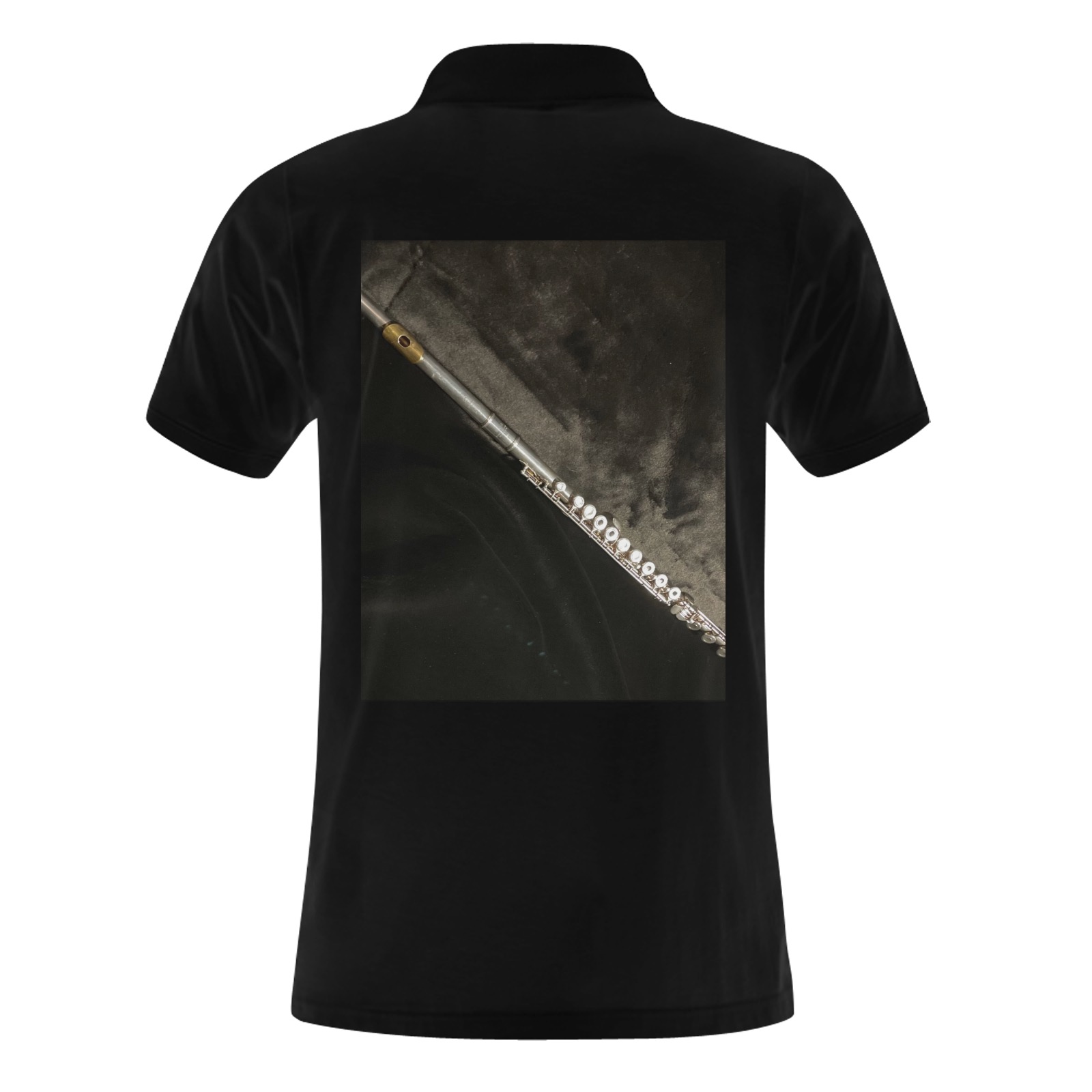 flute Men's Polo Shirt (Model T24)