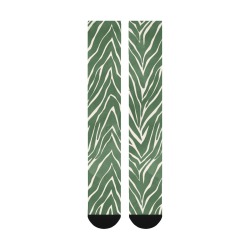 004B-Wild animal skin Over-The-Calf Socks