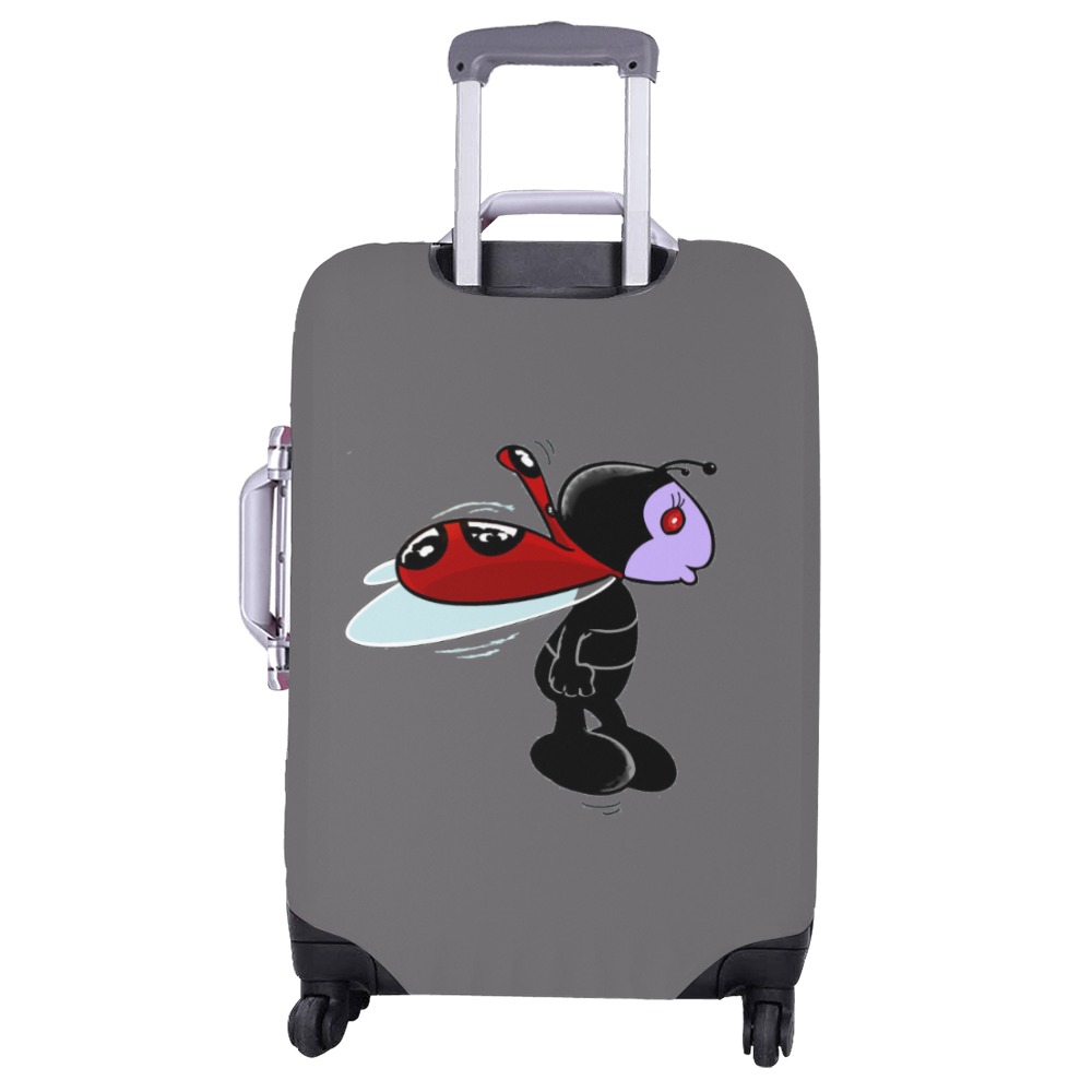 Mizz Ladybug Luggage Cover/Large 26"-28"