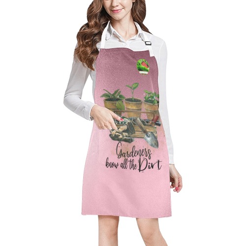 Hilltop Garden Produce by Kai Apron Collection- Gardeners know all the Dirt 53086P35 All Over Print Apron