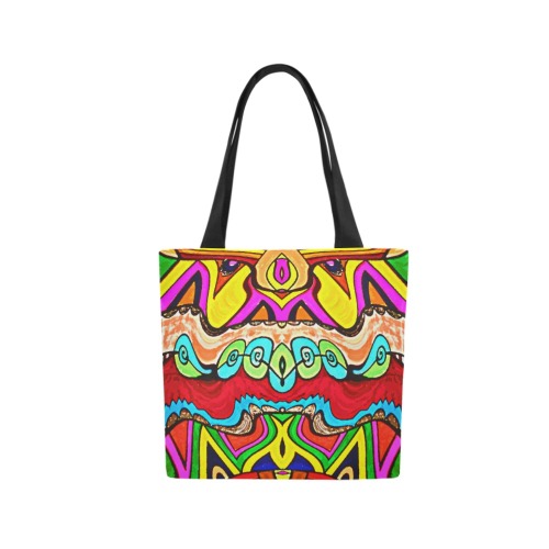 Crown of Many Colors Canvas Tote Bag (Model 1657)