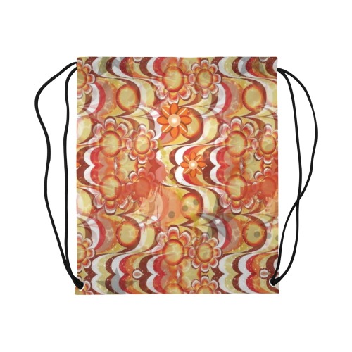 Schlager Move 2022 by Nico Bielow Large Drawstring Bag Model 1604 (Twin Sides)  16.5"(W) * 19.3"(H)